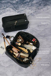 The Essential Toiletry Kit in Wicked Black
